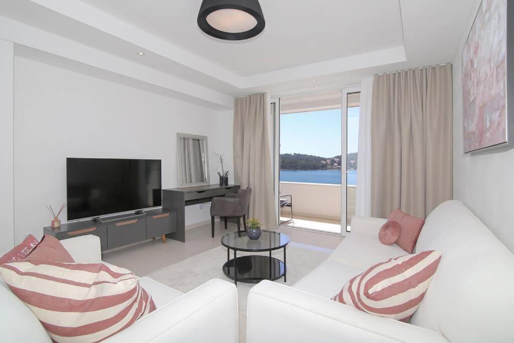 Seaside Apartment M Zaton 5 - Sea View & Parking Esterno foto