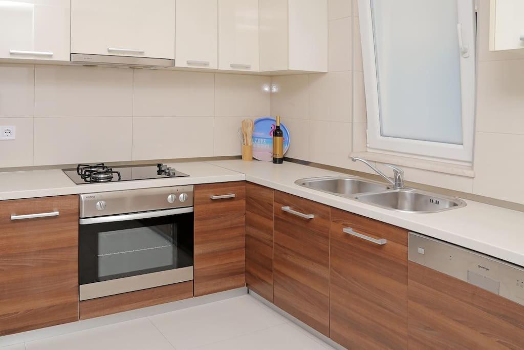 Seaside Apartment M Zaton 5 - Sea View & Parking Esterno foto